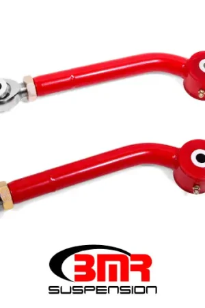 Hassle-Free Returns BMR 08-17 Challenger Upper Trailing Arms w/ Single Adj. Poly/Rod Ends - Red