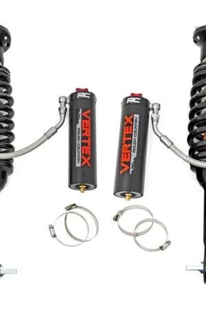 Vertex 2.5 Adjustable Coilovers Front 7 Inch Ford Bronco 21-Up Rough Country Top Pick