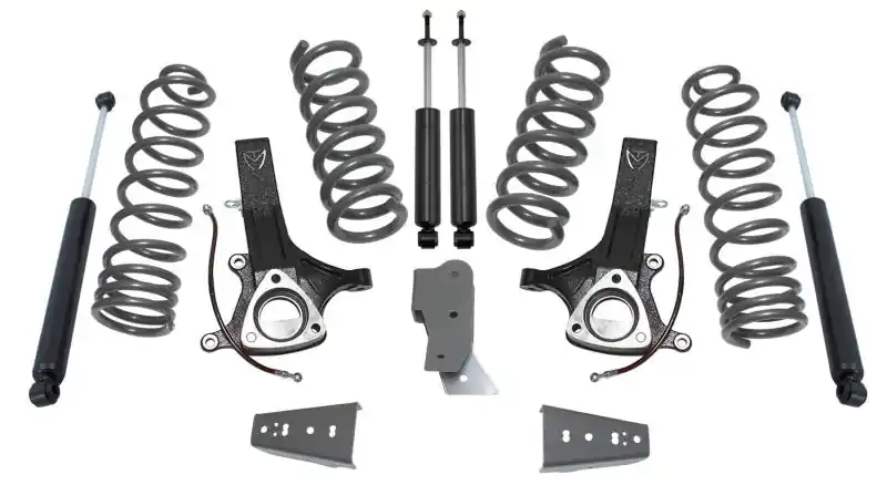 MaxTrac 09-18 RAM 1500 2WD 4.7L V8 7in/4.5in MaxPro Spindle Lift Kit w/MaxTrac Shocks Fast Shipping