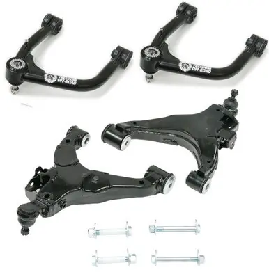 Editor’s Pick Front Upper and Lower Control Arms for 2-4 Inch Lift Freedom Offroad