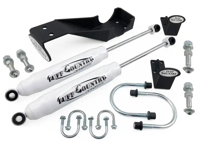 Worldwide Shipping Tuff Country 05-23 Ford F-250 / F-350 4wd Dual Steering Stabilzer