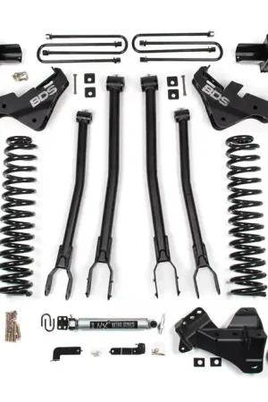 Discount 5 Inch Lift Kit w/ 4-Link | Ford F250/F350 Super Duty (23-26) 4WD | Gas