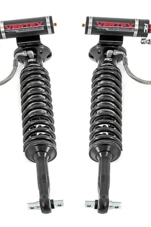 Front Adjustable Vertex Coilovers 07-18 Silverado/Sierra 1500 for 6.25-7.5 Inch Lifts Rough Country Exclusive