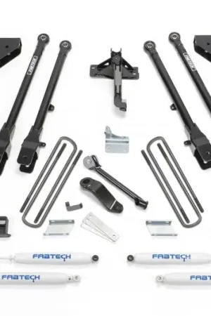 Fabtech 08-16 Ford F250/350 4WD 8in 4Link Sys w/Coils & Rr Lf Sprngs & Perf Shks Buy Direct