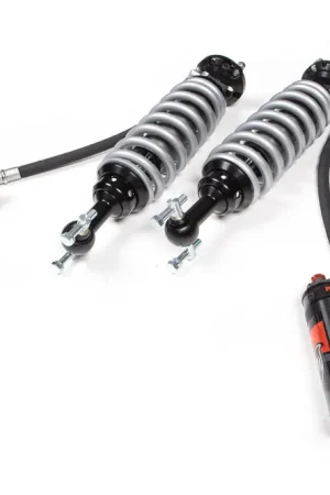 Discount FOX 2.5 Coil-Over Shocks w/ DSC Reservoir Adjuster | 2-3 Inch Lift | Performance Elite Series | Ford Ranger (19-23)