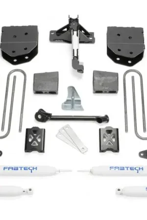 Fabtech 05-07 Ford F250 4WD w/Factory Overload 6in Basic Sys w/Perf Shks Discount