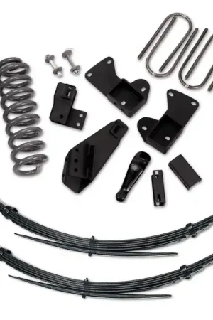 Free Returns Tuff Country 81-96 Ford Bronco 4x4 4in Lift Kit with Rear Leaf Springs (No Shocks)