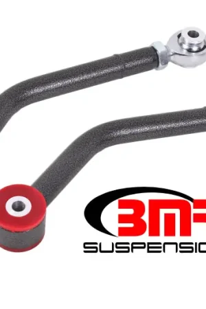 BMR 08-17 Challenger Upper Control Arms Single Adj. Rod Ends (Polyurethane) - Black Hammertone Direct From Factory