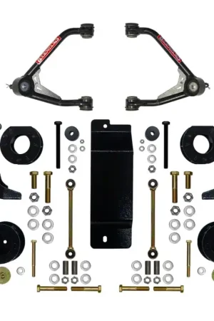 Skyjacker 2007-2014 GM 1500 SUV 4WD 3.5-4in UCA Lift Kit w/Rear Shock Brackets Editor’s Pick