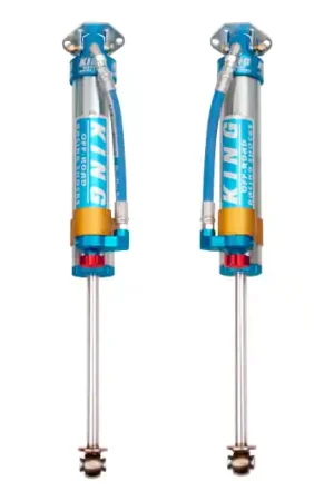 King Shocks 07-18 Jeep Wrangler JK Rear 2.5 Dia Piggy Hose Res Shocks 0-2in Lift w/Adjuster (Pair) Deal