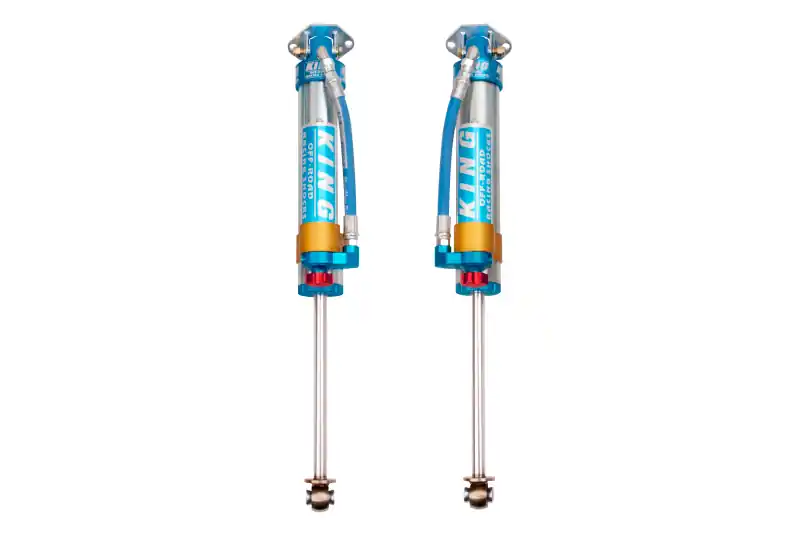 King Shocks 07-18 Jeep Wrangler JK Rear 2.5 Dia Piggy Hose Res Shocks 0-2in Lift w/Adjuster (Pair) Deal