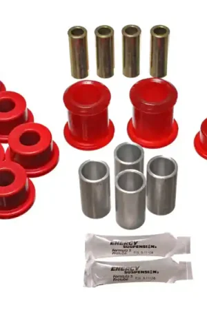 Mega Sale Energy Suspension GM Control Arm Bushing Set - Red