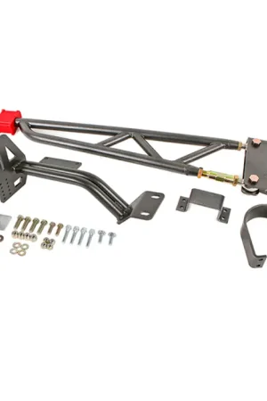 Genuine BMR 93-02 F-Body w/ DSL Torque Arm Tunnel Mount (For Long Tube Headers) - Black Hammertone