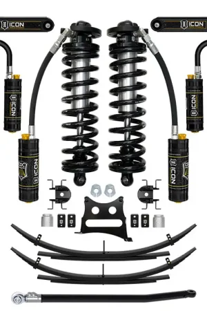 ICON 11-16 Ford F250/F350, 2.5-3" Lift, Stage 6 Coilover System w/ Leaf Springs Reduced Price