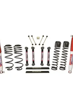 Mega Sale Skyjacker 03-06 Jeep TJ 4in D-Rate Long Travel Kit w/ OE FR/RR Lower Links/Nitro 8000 Shocks