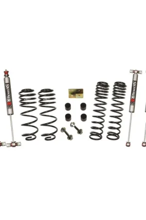 Skyjacker Wrangler TJ/LJ 2.5in Dual Rate Long Travel Front & Rear Kit w/ M95 Monotube Shocks Wholesale