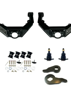Time-Limited KRYPTONITE STAGE 3 LEVELING KIT WITH FOX SHOCKS FOR 2001–2010 CHEVY/GMC HD TRUCKS & 2002–2009 HUMMER H2
