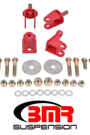 Instant Buy BMR 79-04 Fox Mustang Rear Coilover Conversion Kit w/o Control Arm Bracket - Red