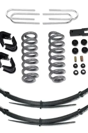 Instant Buy Tuff Country 78-79 Ford Bronco 4x4 4in Lift Kit with Rear Leaf Springs (SX8000 Shocks)