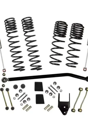 Skyjacker 21-23 Jeep Wrangler JL Rubicon 4XE 4 Dr LT 3.755in Coil Sys w/ M95 Monotube Shocks Crafted