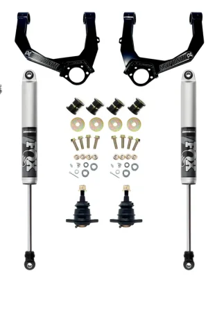 KRYPTONITE STAGE 3 LEVELING KIT WITH FOX 2.0 SHOCKS FOR CHEVY/GMC 1/2 TON 6 LUG TRUCKS 2019+ AT4/TRAIL BOSS Original