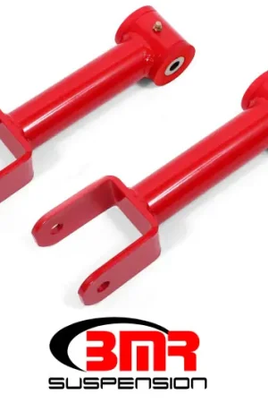 Genuine BMR 79-04 Fox Mustang Non-Adj. Upper Control Arms (Polyurethane) - Red