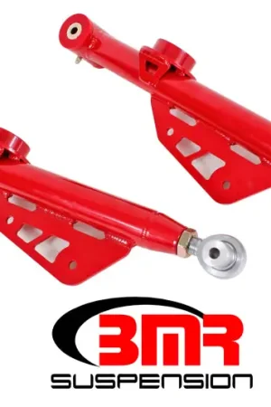 Best Choice BMR 79-98 Fox Mustang Single Adj. Lower Control Arms / Rod End (Polyurethane) - Red