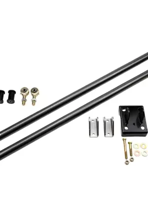 Wehrli 11-19 Chevy & GMC Duramax RCLB/CCSB/ECSB 60in. Traction Bar Kit - Bronze Chrome Free Shipping