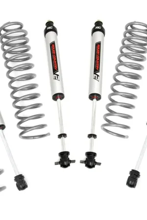 2.5 Inch Jeep Suspension Lift Kit w/V2 Shocks For 6cyl Rough Country Limited Offer
