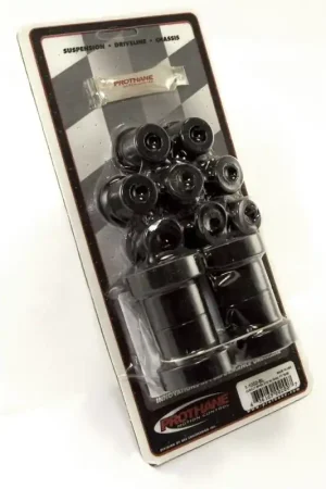 Same Day Shipping Rugged Ridge Front Leaf Spring Bushing Kit Black 76-86 Jeep CJ