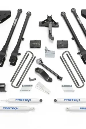 Today Only Fabtech 08-16 Ford F250 4WD w/Factory Overload 8in 4Link Sys w/Coils & Perf Shks