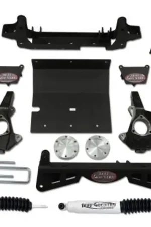 Tuff Country 2006 Silverado 1500 4X4 6in Lift Kit (w/3pc Sub Frm w/o Fcty Air Ride Shocks SX8000) Must Have