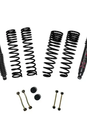 Skyjacker 2020 Jeep Gladiator JT - Rubicon Suspension Lift Kit 2.5in Fr 1.5in Rr w/ Blk Max Shocks Hot Deal