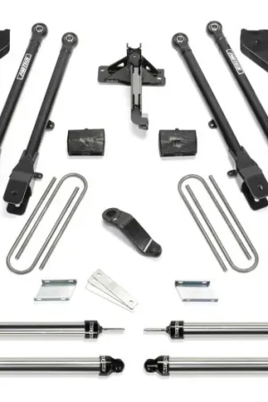 While Supplies Last Fabtech 19-20 Ford F450/550 4WD Diesel 6in 4Link Sys w/Coils & Dl Shks
