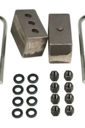 Free Returns Tuff Country 03-23 Dodge Ram 3500 4wd (w/4in Rear axle) 4in Rear Block & U-Bolt Kit