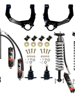 KRYPTONITE STAGE 3 LEVELING KIT WITH FOX PERFORMANCE ELITE SHOCKS FOR 1/2 TON 6 LUG TRUCKS 2019+ Special Offer