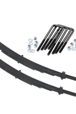 Front Leaf Springs 4 Inch Lift Pair 77-79 Ford F-250 4WD Rough Country Don’t Miss Out