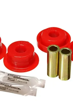 Fast Shipping Energy Suspension 07-17 Jeep Wrangler JK Front Control Arm Bushing - Axle Only Position - Red