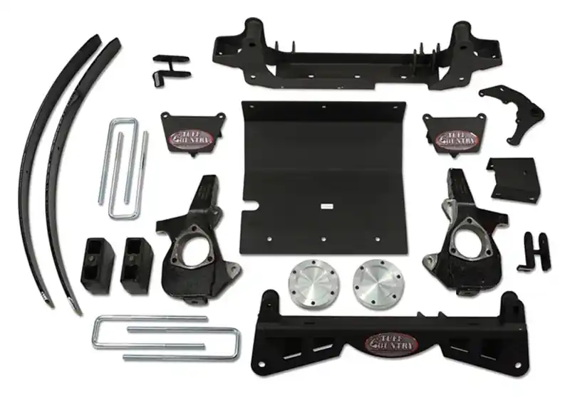 Tuff Country 2006 Sierra 1500 4X4 4in Lift Kit (w/Multi-Piece Sub Frame w/Factory Air Ride Shocks) Free Delivery