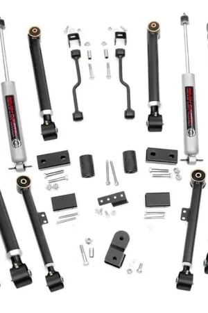 4 Inch Jeep X-Series Suspension Lift Kit 93-98 Grand Cherokee ZJ Rough Country Big Sale