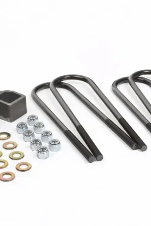 Daystar 2005-2018 Ford F-350 4WD (w/Dana 70 Axle) - 2in Rear Block & U-Bolt Kit Special Discount