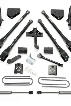 Time-Limited Fabtech 11-16 Ford F250 4WD 6in 4Link Sys w/Dlss 4.0 C/O& Rr Dlss