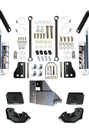 No Minimum Order 14" INCH TRAVEL EVO SPEC KING NV2514 REAR BOLT-ON 2.5" COILOVER KIT BLACK FOR JL WRANGLER