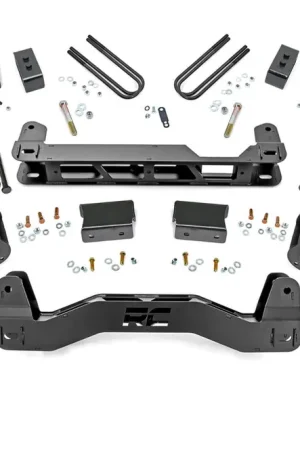 4 Inch Lift Kit with V2 Shocks 21-22 Ford F-150 2WD Rough Country Buy Today