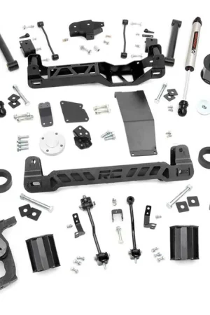 6 Inch Suspension Lift Kit w/V2 Shocks 12-Up RAM 1500 4WD Rough Country Wholesale