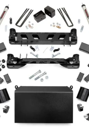 6 Inch Toyota Suspension Lift Kit w/V2 Shocks 16-20 Tundra 4WD/2WD Rough Country Bargain