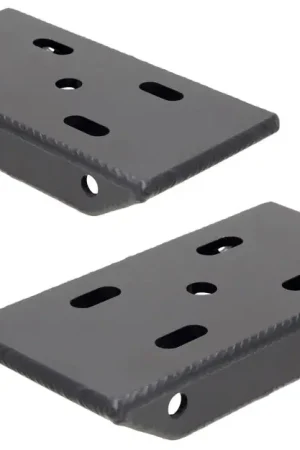 RockJock HD Leaf Spring Plates For Use w/ 2in Springs Jeep CJ Front Pair Handmade