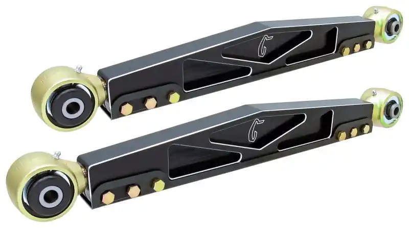 Hot Deal RockJock JL/JK Johnny Joint Billet Aluminum Control Arms Rear Lower Adjustable Pair
