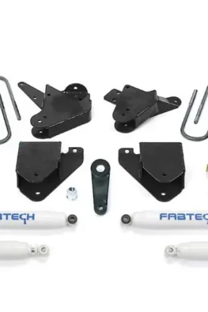 Exclusive Offer Fabtech 08-10 Ford F250 2WD V8 Gas 6in Basic Sys w/Perf Shks