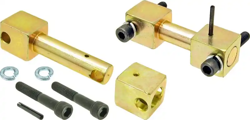 Luxury RockJock TJ/LJ Shock Bar Pin Eliminator Kit Rear Pair